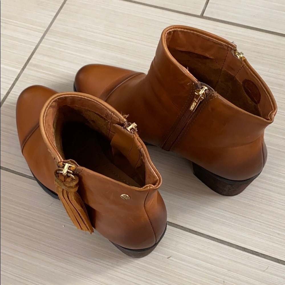 PIKOLINOS Tan Ankle Boots - Picture 3 of 5
